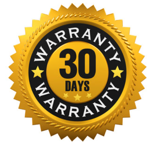 30 Day Warranty