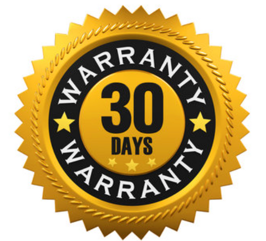 30 Day Warranty